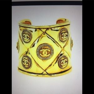 Authentic Chanel Vintage Cuff Bracelet